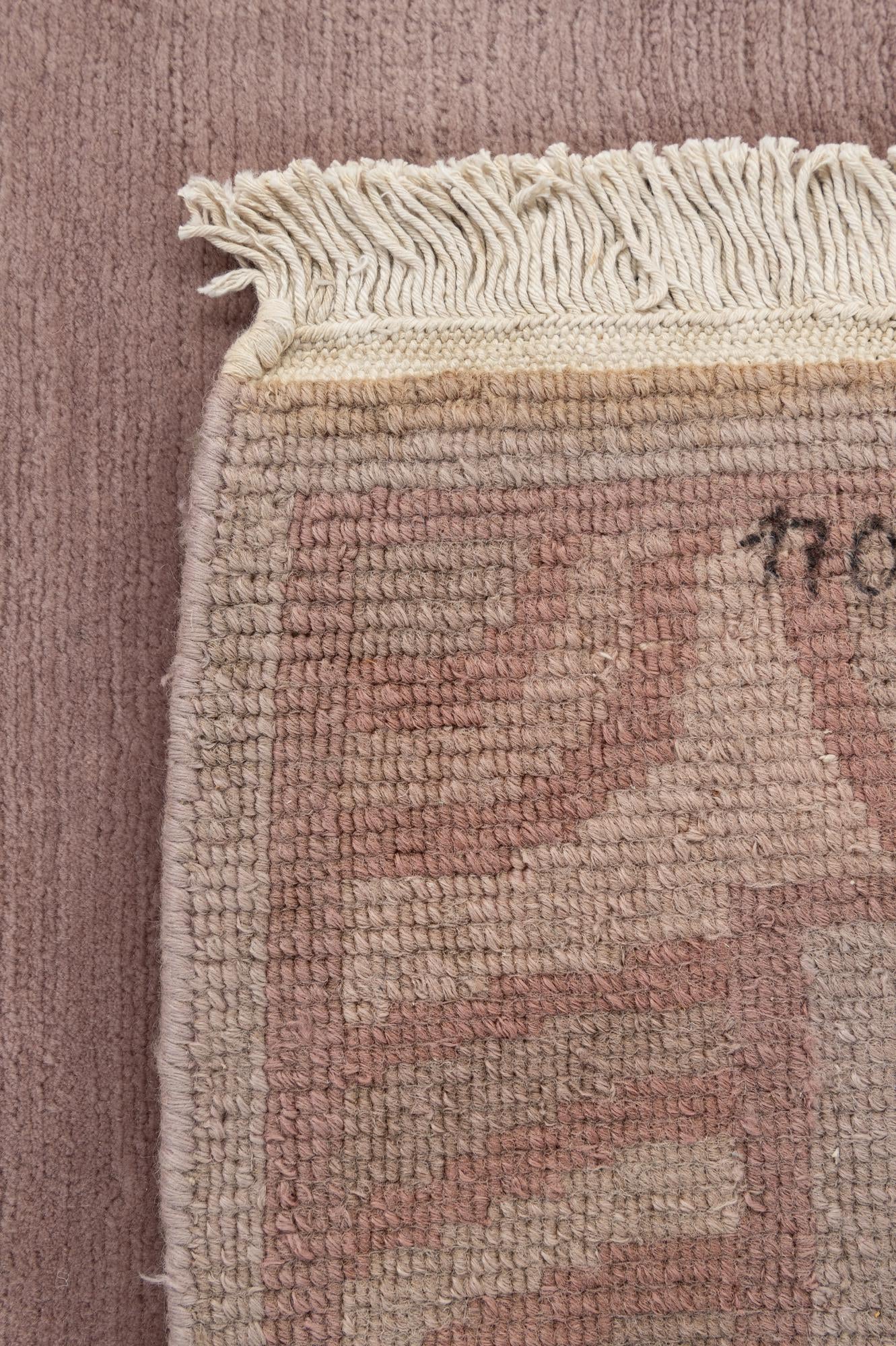 3' 10 x 5' 9 Hand Knotted Tibet Wool Rug
