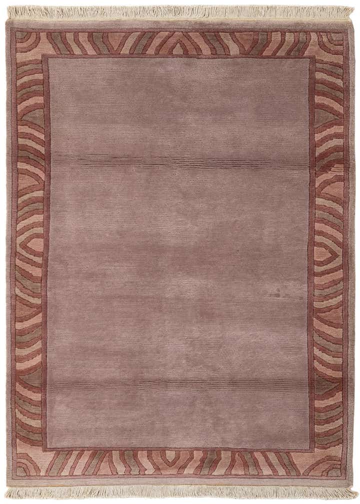 3' 10 x 5' 9 Hand Knotted Tibet Wool Rug