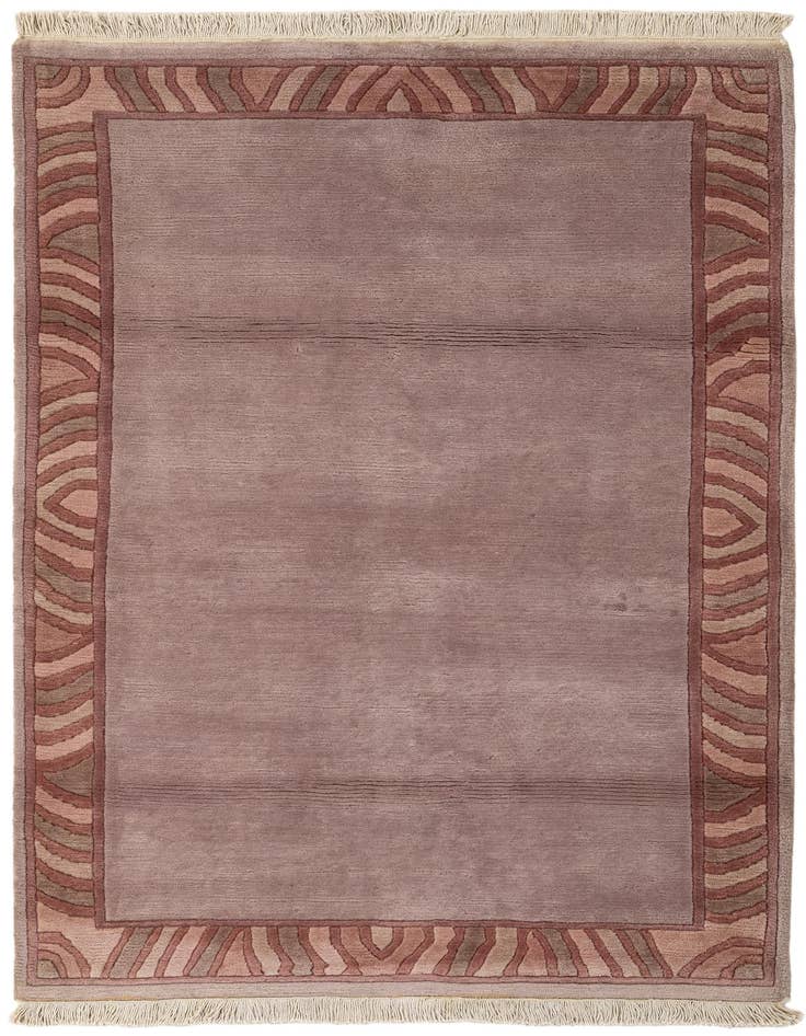 Detail image of 3' 10 x 5' 9 Hand Knotted Tibet Wool Rug