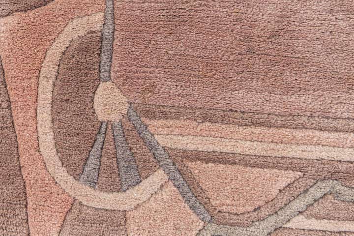 3' 1 x 5' 6 Hand Knotted Tibet Wool Rug