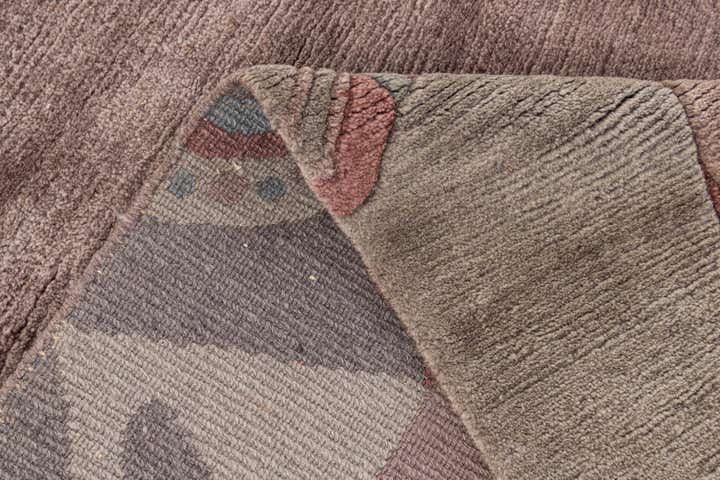 6' 8 x 9' 8 Hand Knotted Tibet Wool Rug