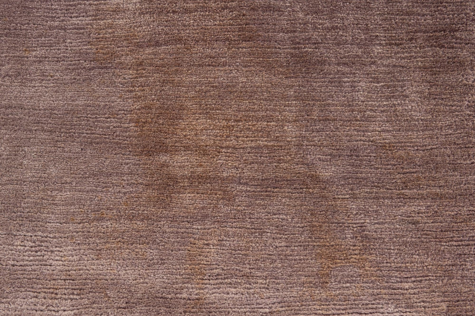 6' 8 x 9' 8 Hand Knotted Tibet Wool Rug