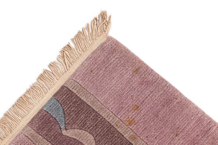 6' 7 x 9' 10 Hand Knotted Tibet Wool Rug