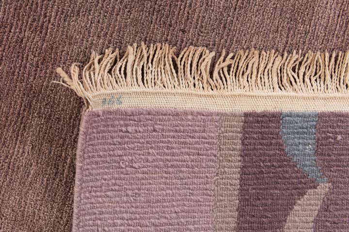 6' 7 x 9' 10 Hand Knotted Tibet Wool Rug