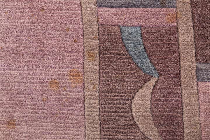 6' 7 x 9' 10 Hand Knotted Tibet Wool Rug