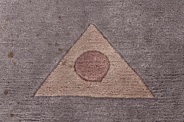 6' 7 x 9' 10 Hand Knotted Tibet Wool Rug