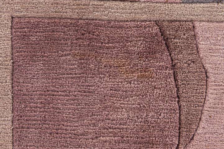 6' 7 x 9' 10 Hand Knotted Tibet Wool Rug