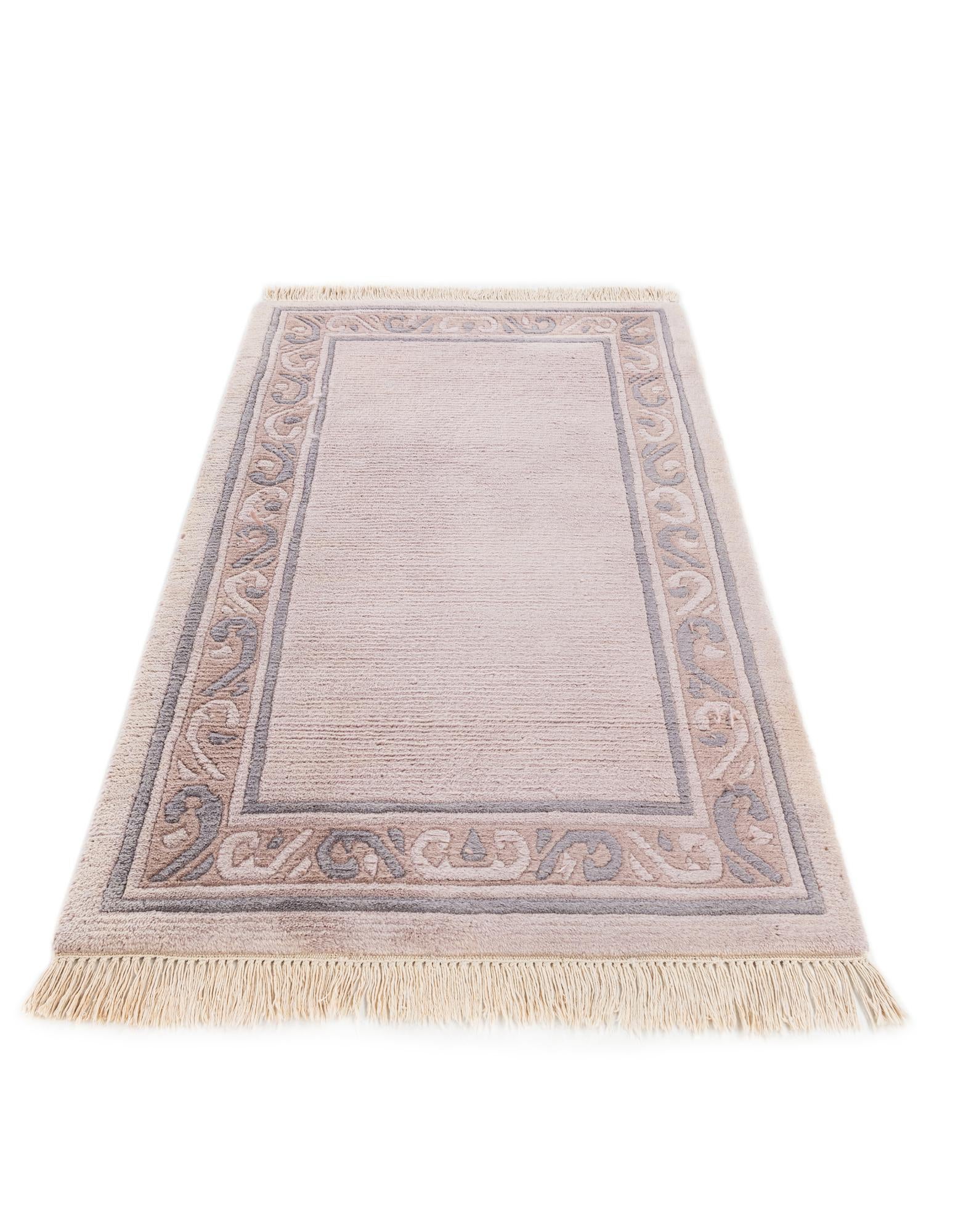 3' 2 x 5' 3 Hand Knotted Tibet Wool Rug