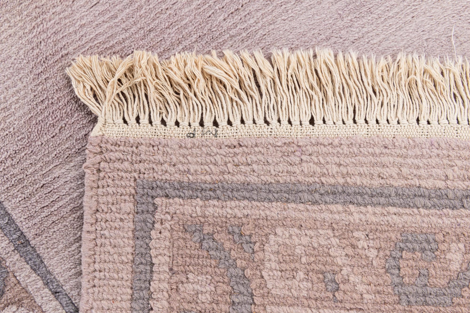3' 2 x 5' 3 Hand Knotted Tibet Wool Rug
