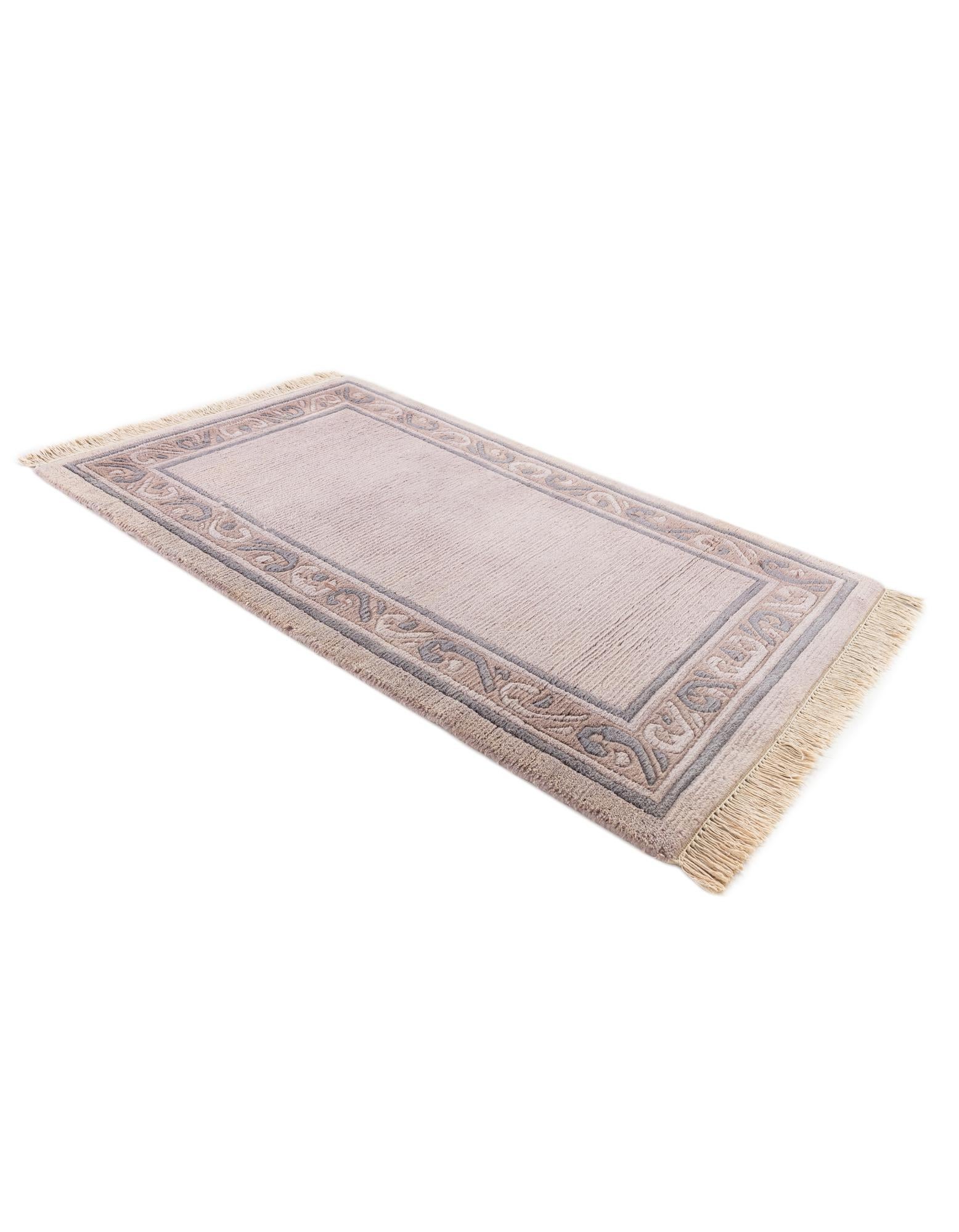3' 2 x 5' 3 Hand Knotted Tibet Wool Rug