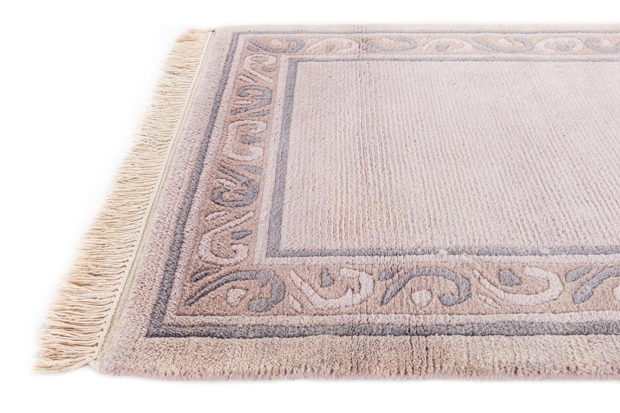 3' 2 x 5' 3 Hand Knotted Tibet Wool Rug