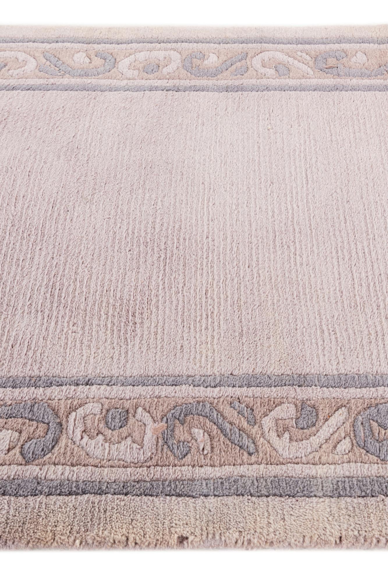 3' 2 x 5' 3 Hand Knotted Tibet Wool Rug