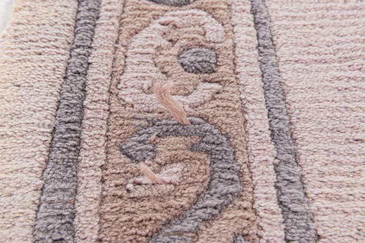 3' 2 x 5' 3 Hand Knotted Tibet Wool Rug