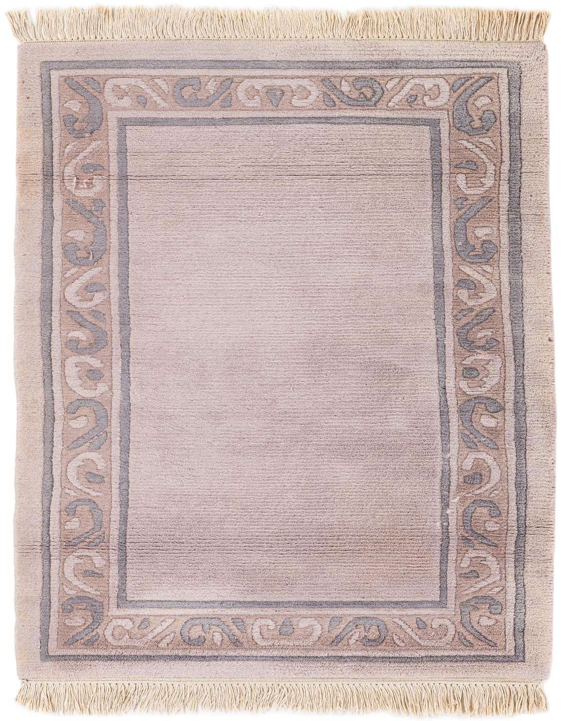 3' 2 x 5' 3 Hand Knotted Tibet Wool Rug