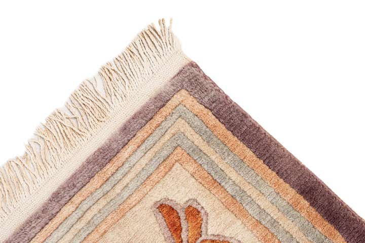 6' 6 x 9' 7 Hand Knotted Tibet Wool Rug