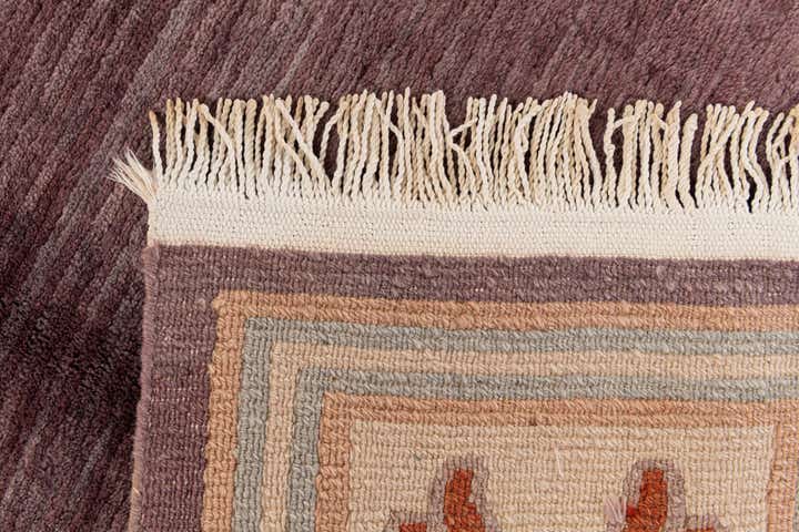 6' 6 x 9' 7 Hand Knotted Tibet Wool Rug