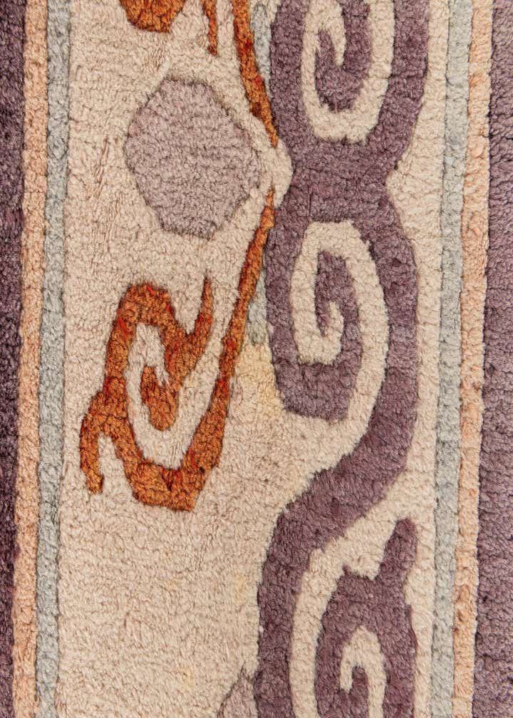 6' 6 x 9' 7 Hand Knotted Tibet Wool Rug