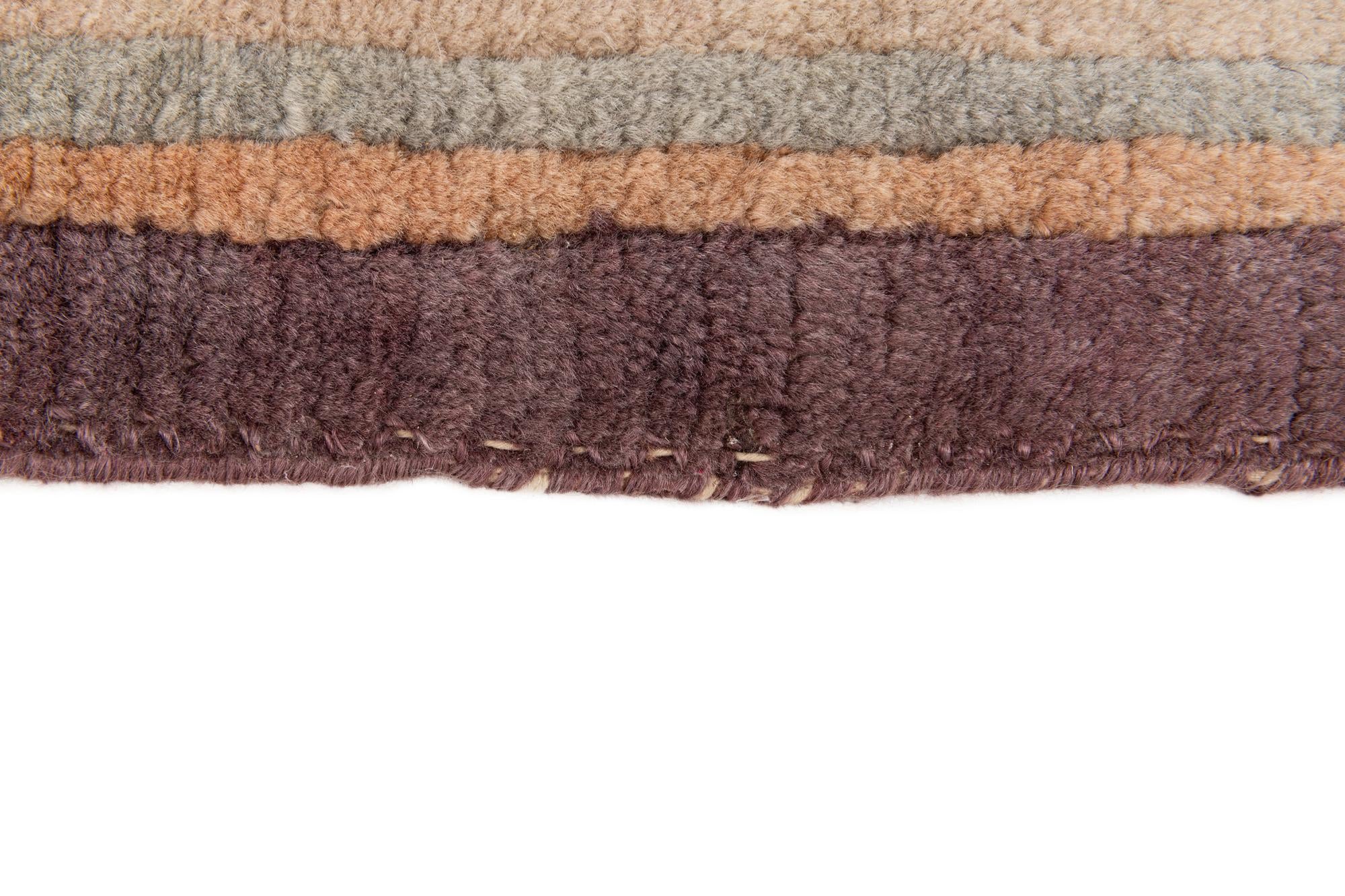6' 6 x 9' 7 Hand Knotted Tibet Wool Rug