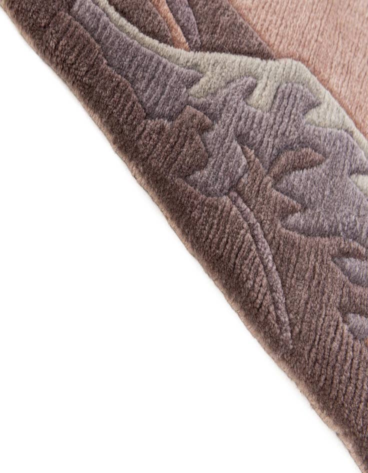 Detail image of 4' x 5' 10  Hand Knotted Tibet Wool Rug