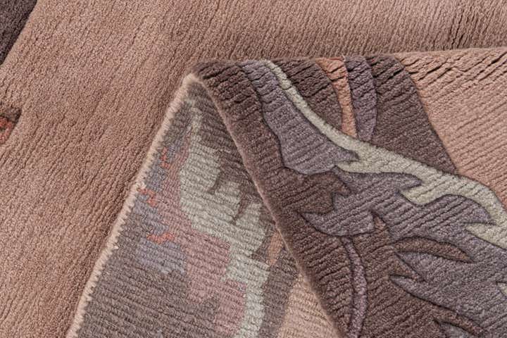 4' x 5' 10 Hand Knotted Tibet Wool Rug