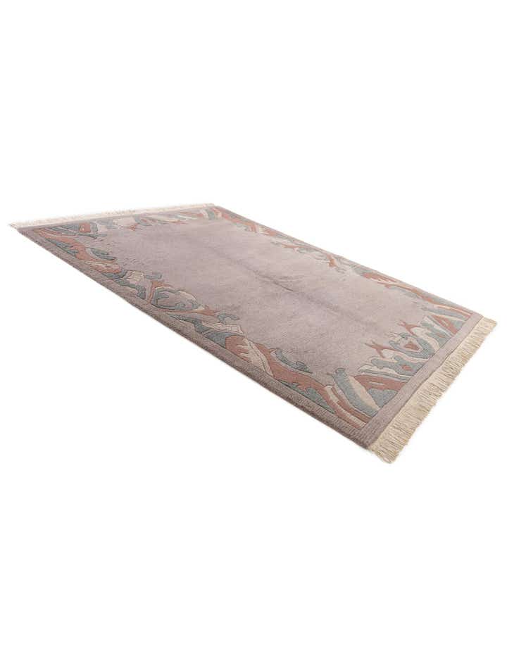 5' 10 x 7' 10 Hand Knotted Tibet Wool Rug
