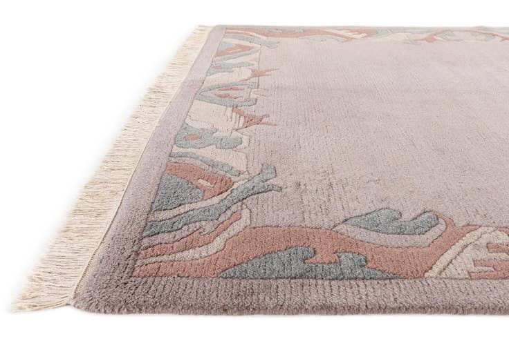 Detail image of 5' 10 x 7' 10 Hand Knotted Tibet Wool Rug