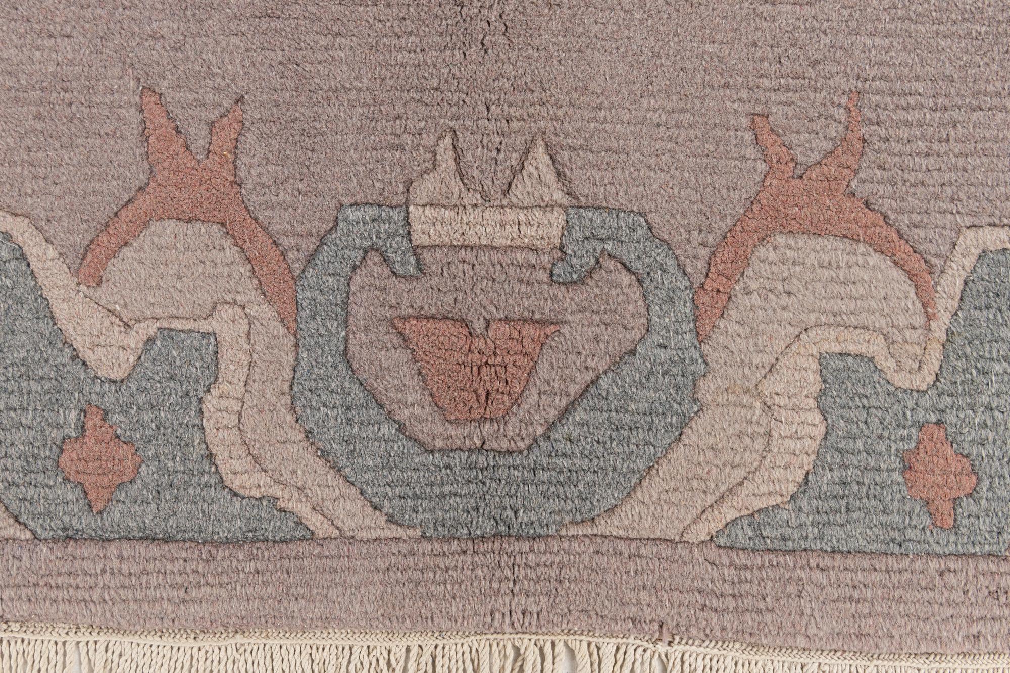 5' 10 x 7' 10 Hand Knotted Tibet Wool Rug