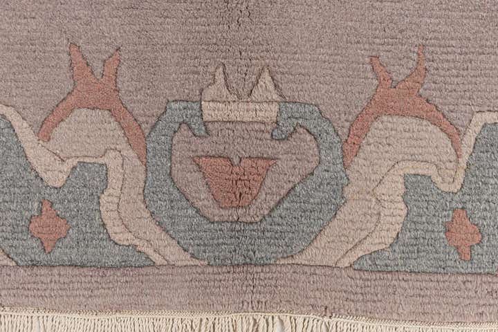5' 10 x 7' 10 Hand Knotted Tibet Wool Rug