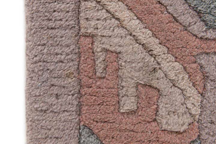 5' 10 x 7' 10 Hand Knotted Tibet Wool Rug