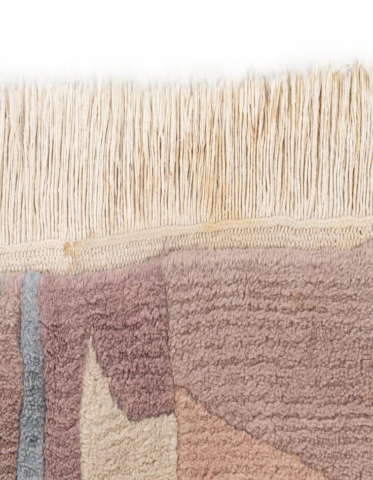 Detail image of 5' 3 x 7' 5  Hand Knotted Tibet Wool Rug