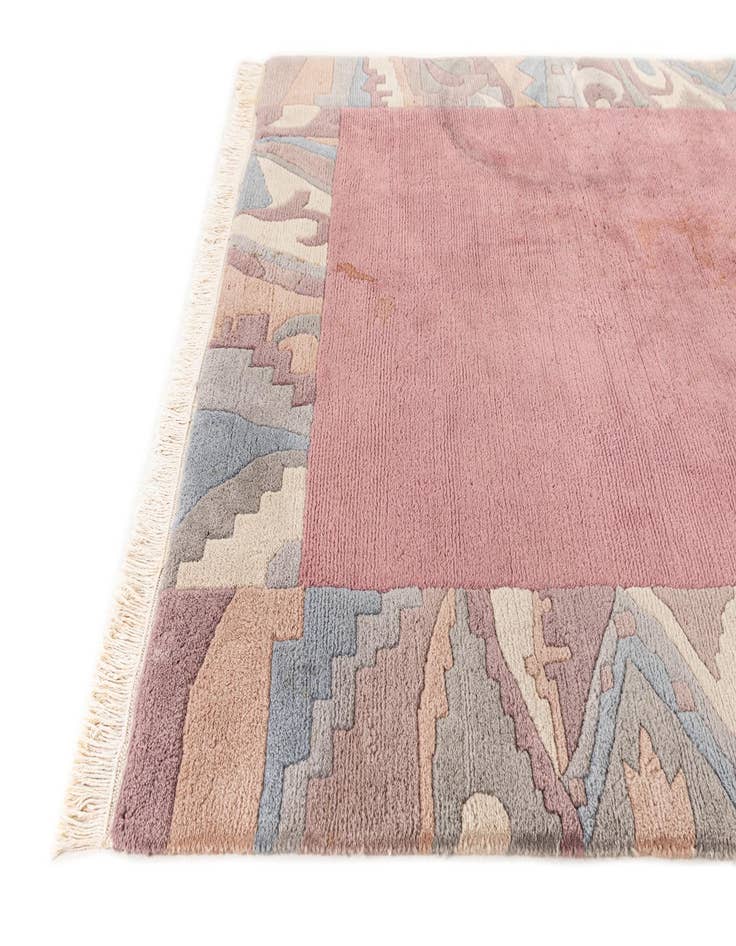 Detail image of 5' 3 x 7' 5  Hand Knotted Tibet Wool Rug