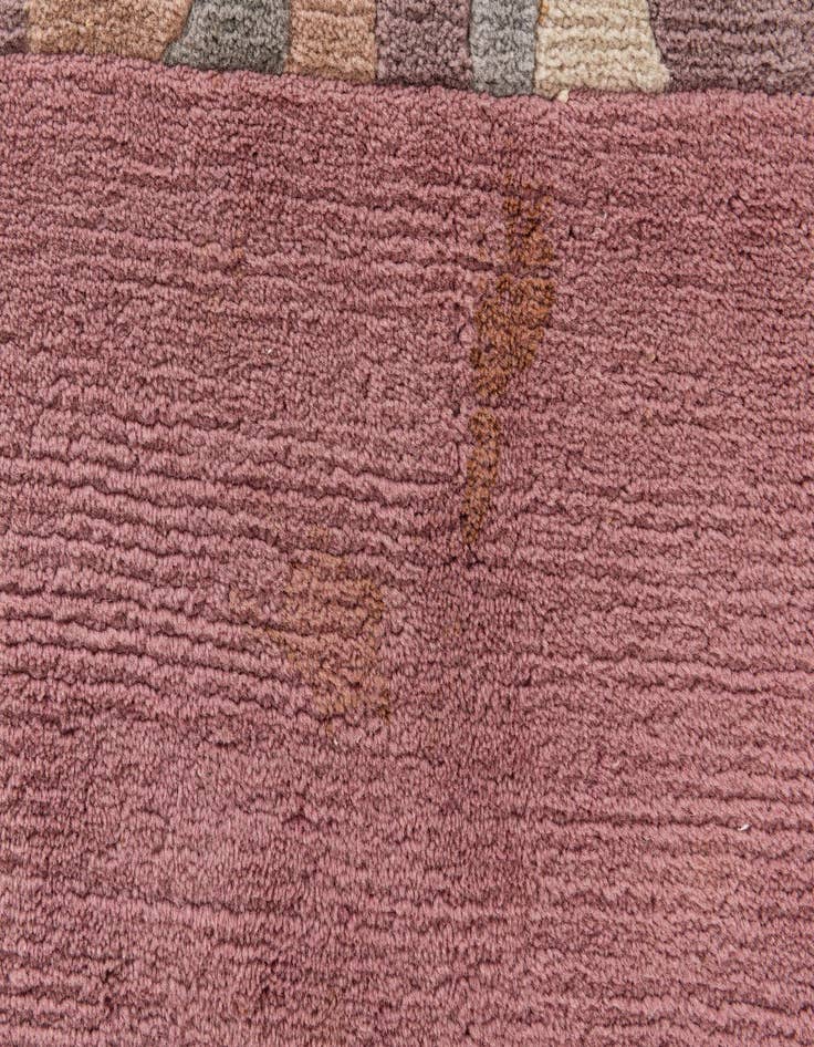 Detail image of 5' 3 x 7' 5  Hand Knotted Tibet Wool Rug