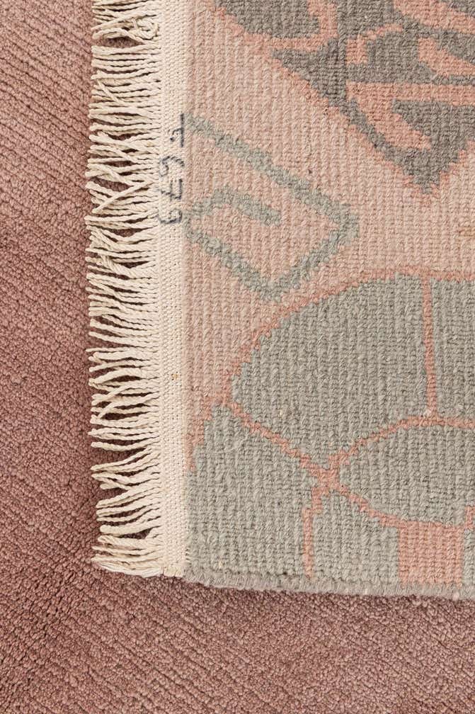 5' 8 x 8' Hand Knotted Tibet Wool Rug