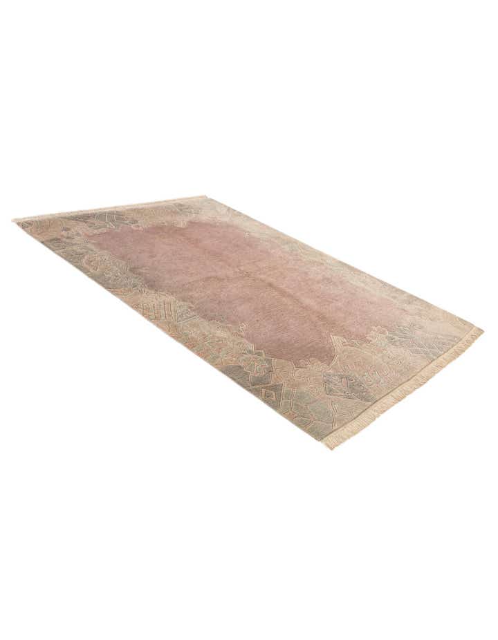 5' 8 x 8' Hand Knotted Tibet Wool Rug
