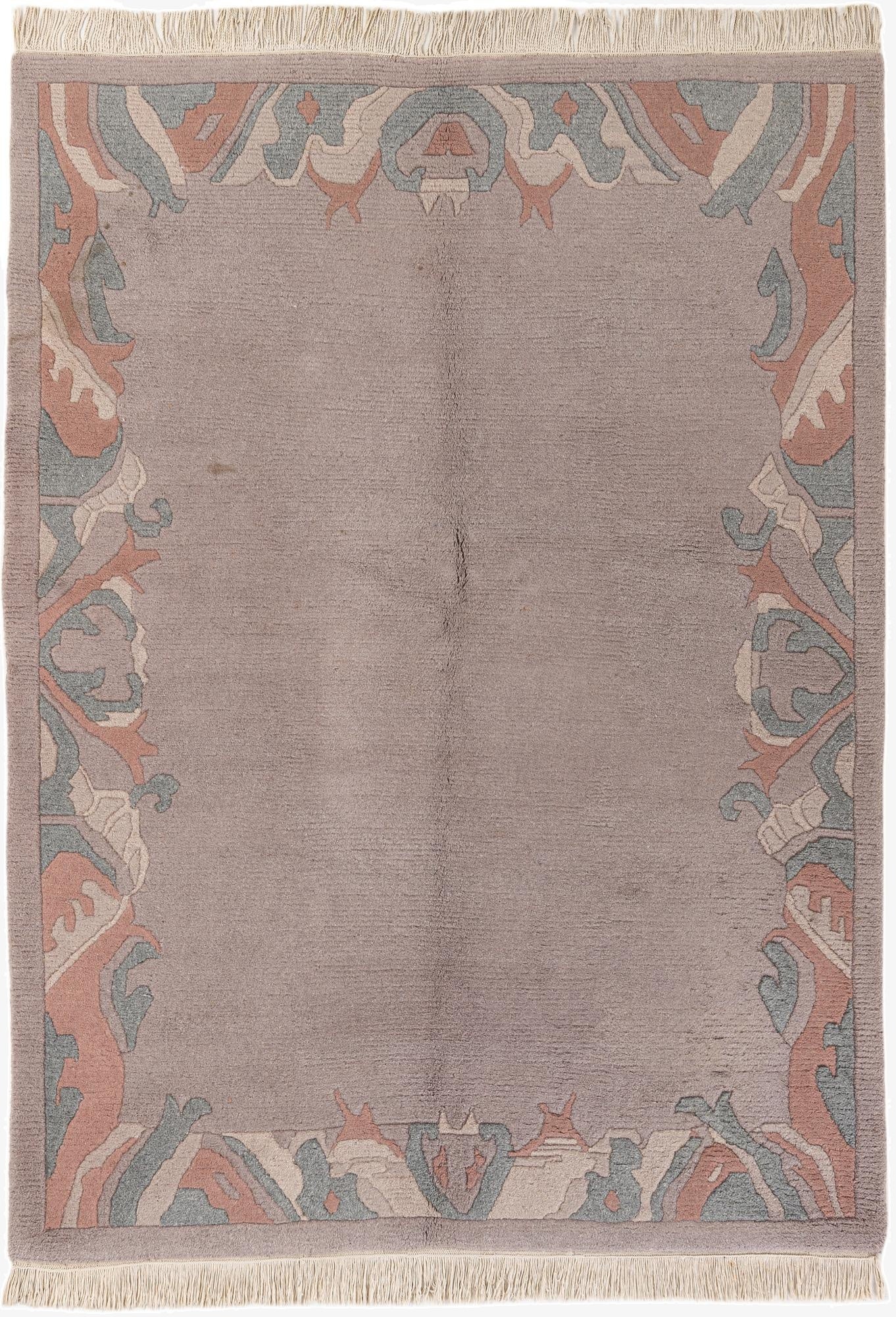 5' 10 x 7' 10  Hand Knotted Tibet Wool Rug