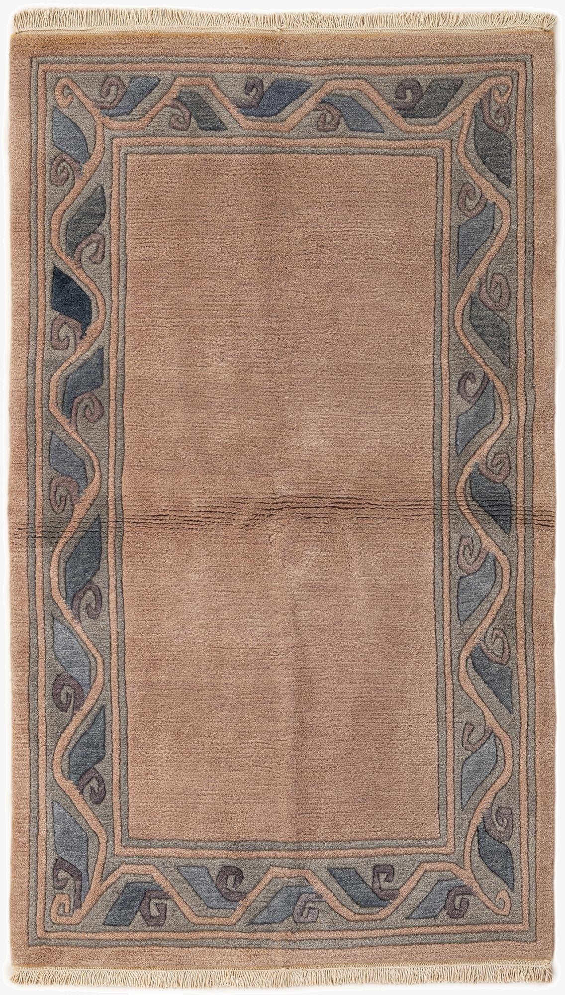 3' 1 x 5' 2  Hand Knotted Tibet Wool Rug