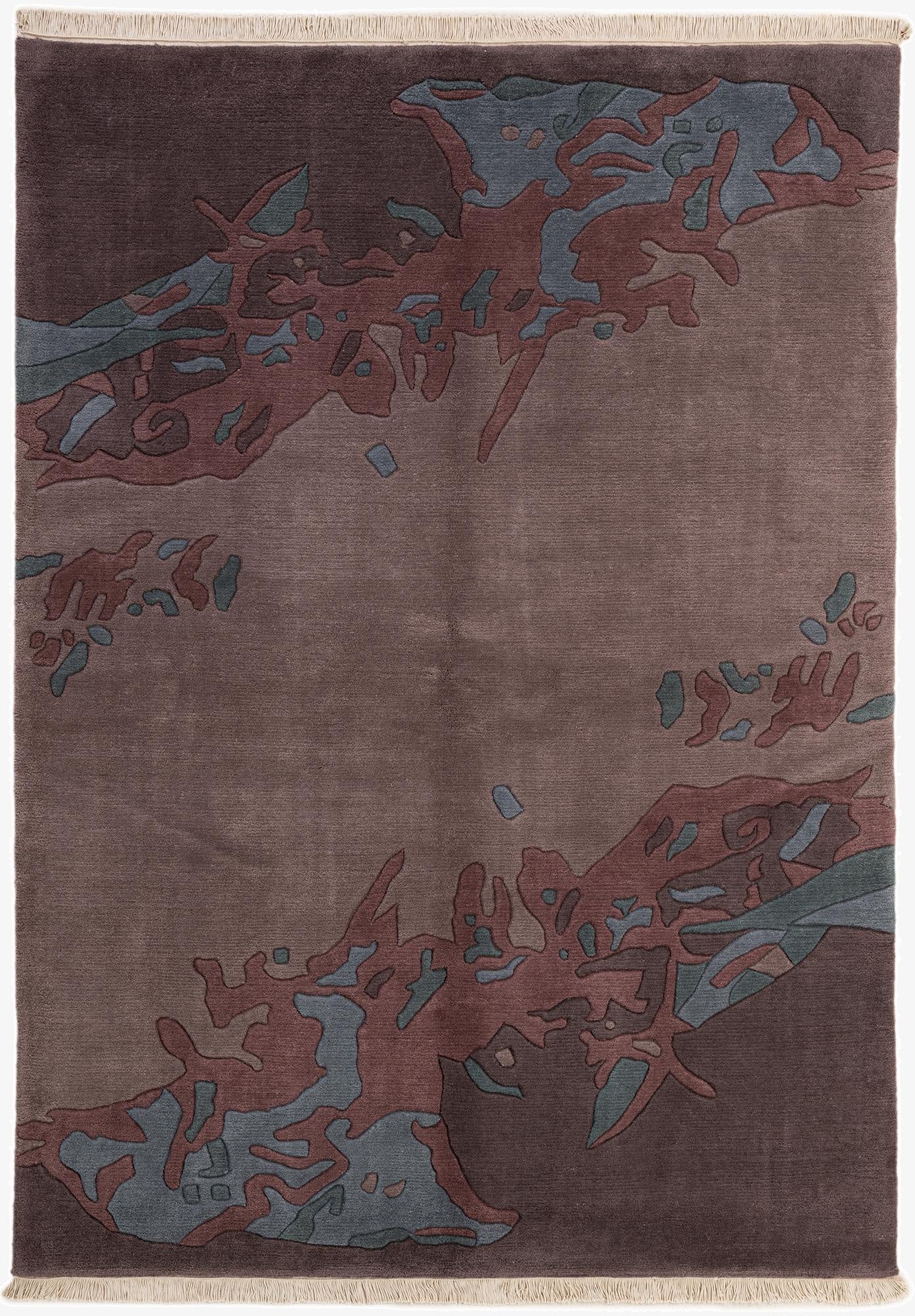 5' 8 x 7' 11  Hand Knotted Tibet Wool Rug