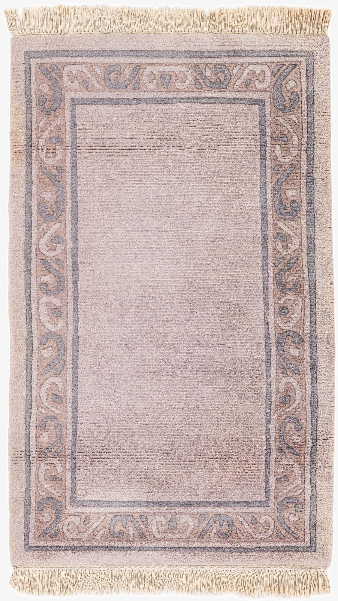 3' 2 x 5' 3  Hand Knotted Tibet Wool Rug