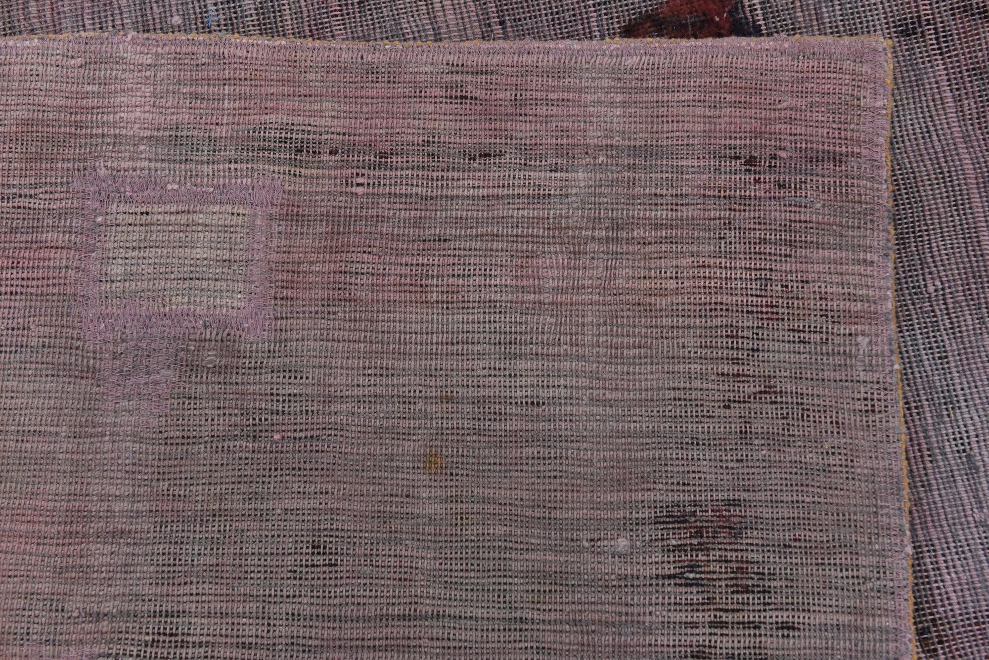 4' 8 x 6' 4 Hand Knotted Ultra Vintage Persian Wool Rug