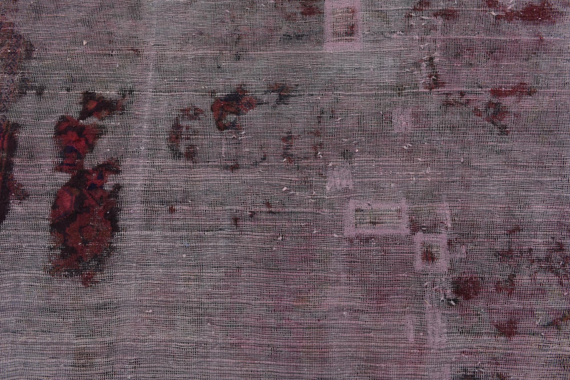 4' 8 x 6' 4 Hand Knotted Ultra Vintage Persian Wool Rug