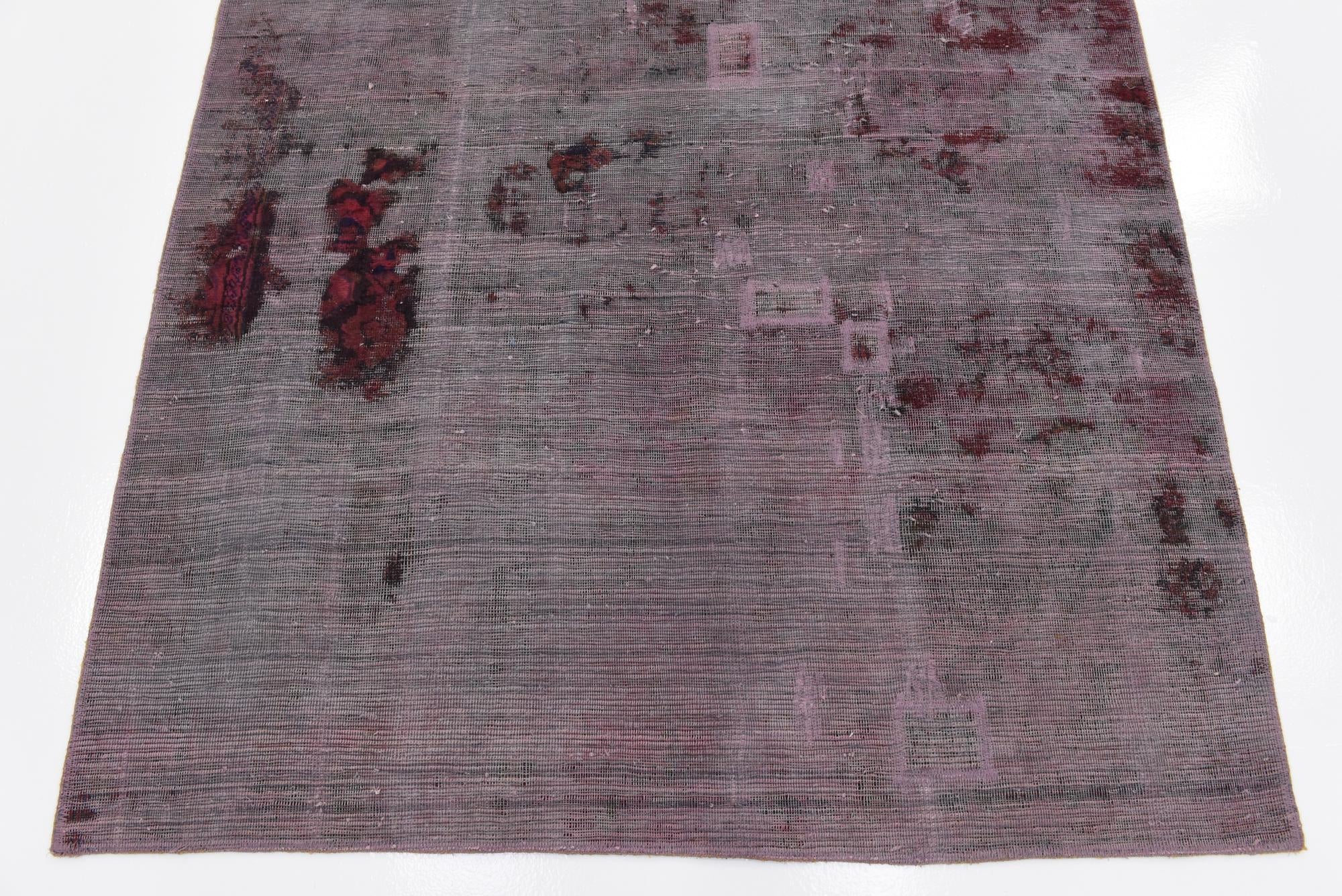 4' 8 x 6' 4 Hand Knotted Ultra Vintage Persian Wool Rug