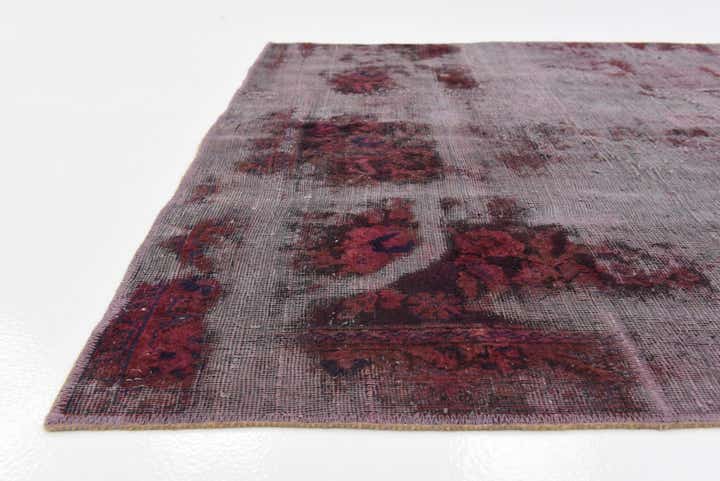 4' 8 x 6' 4 Hand Knotted Ultra Vintage Persian Wool Rug
