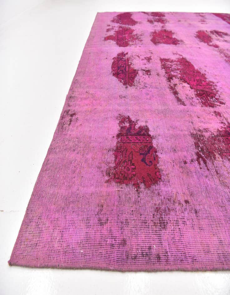 Detail image of 9' x 12' 9  Hand Knotted Ultra Vintage Persian Wool Rug