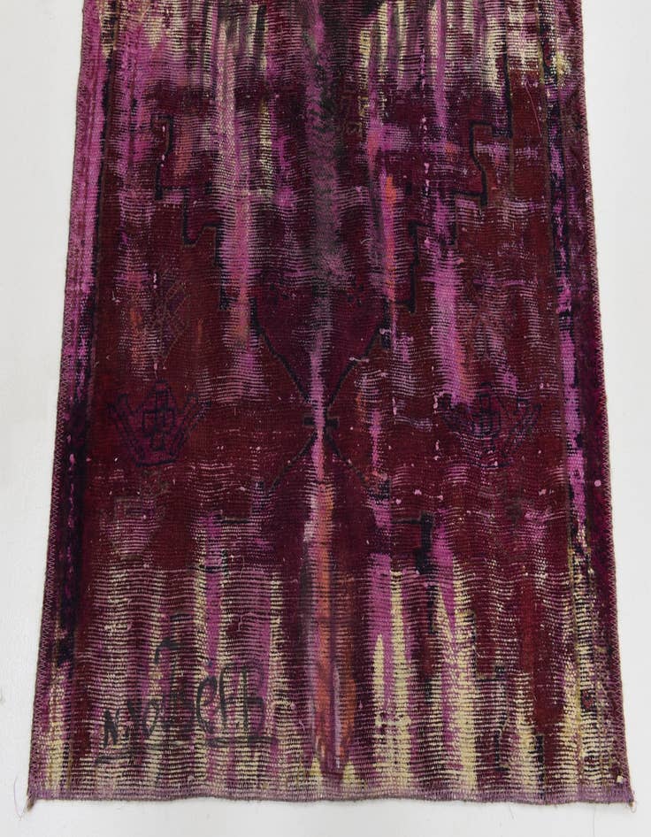 Detail image of 3' x 4' 3  Hand Knotted Ultra Vintage Persian Wool Rug