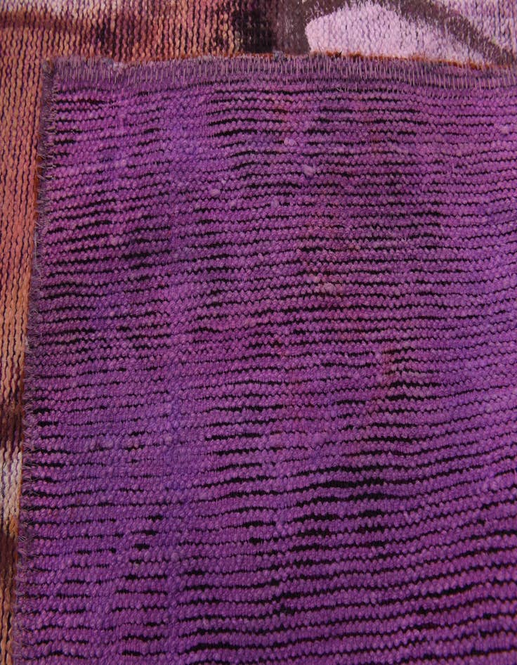 Detail image of 3' 9 x 5' 2  Hand Knotted Ultra Vintage Persian Wool Rug