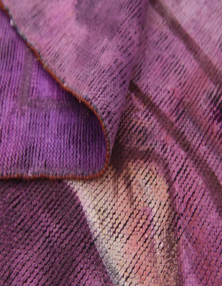 Detail image of 3' 9 x 5' 2  Hand Knotted Ultra Vintage Persian Wool Rug