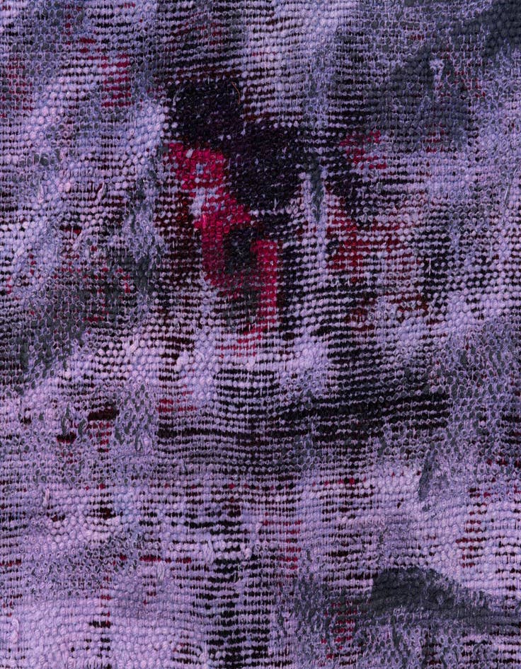 Detail image of 3' 6 x 5'  Hand Knotted Ultra Vintage Persian Wool Rug