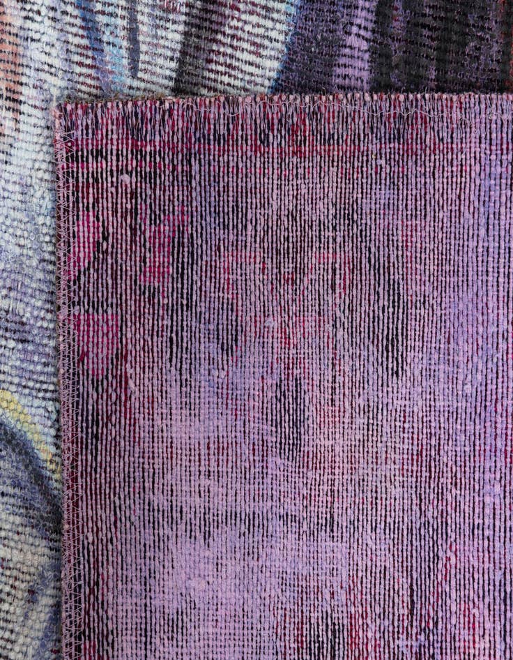 Detail image of 3' 6 x 5'  Hand Knotted Ultra Vintage Persian Wool Rug