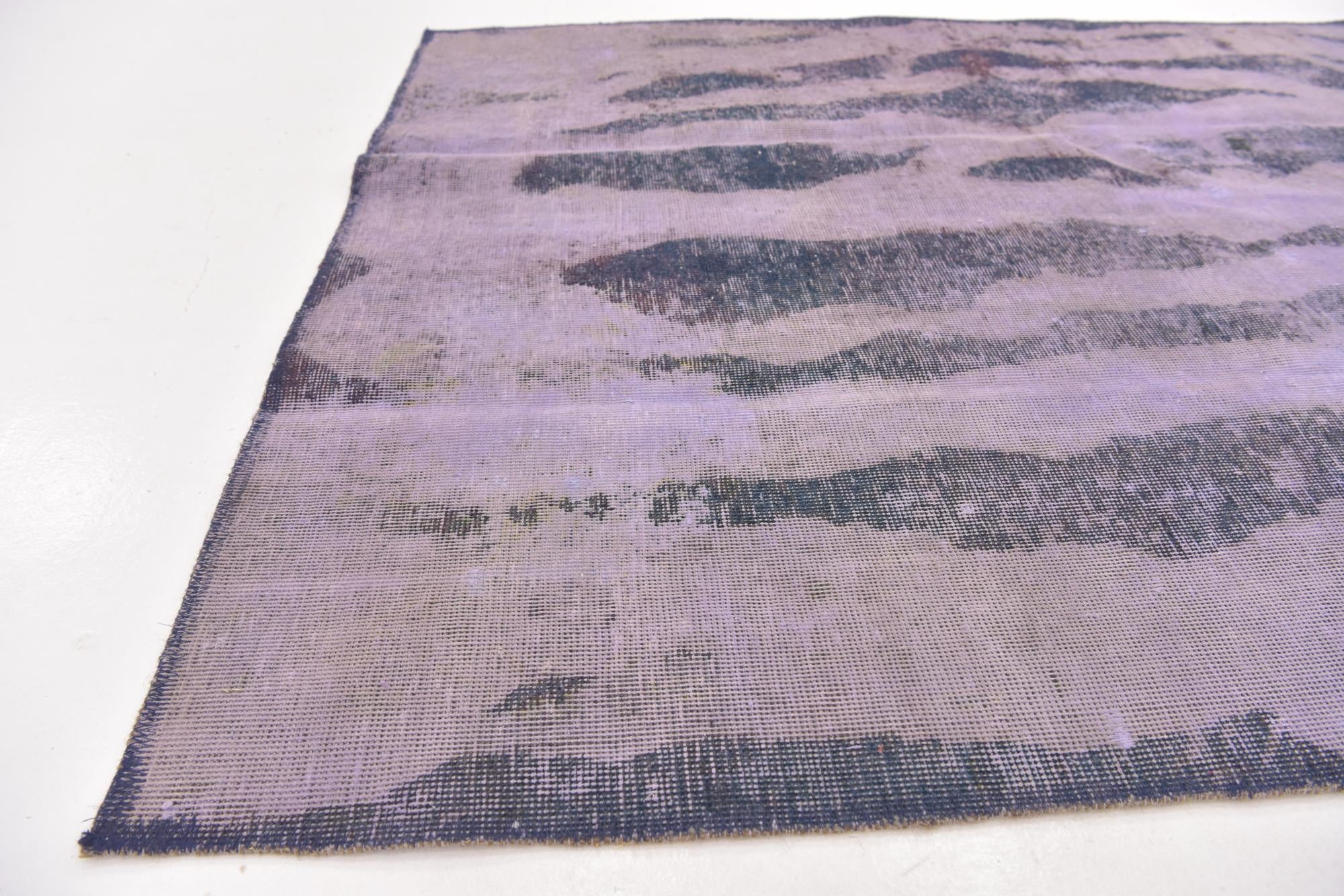 4' 4 x 6' Hand Knotted Ultra Vintage Persian Wool Rug