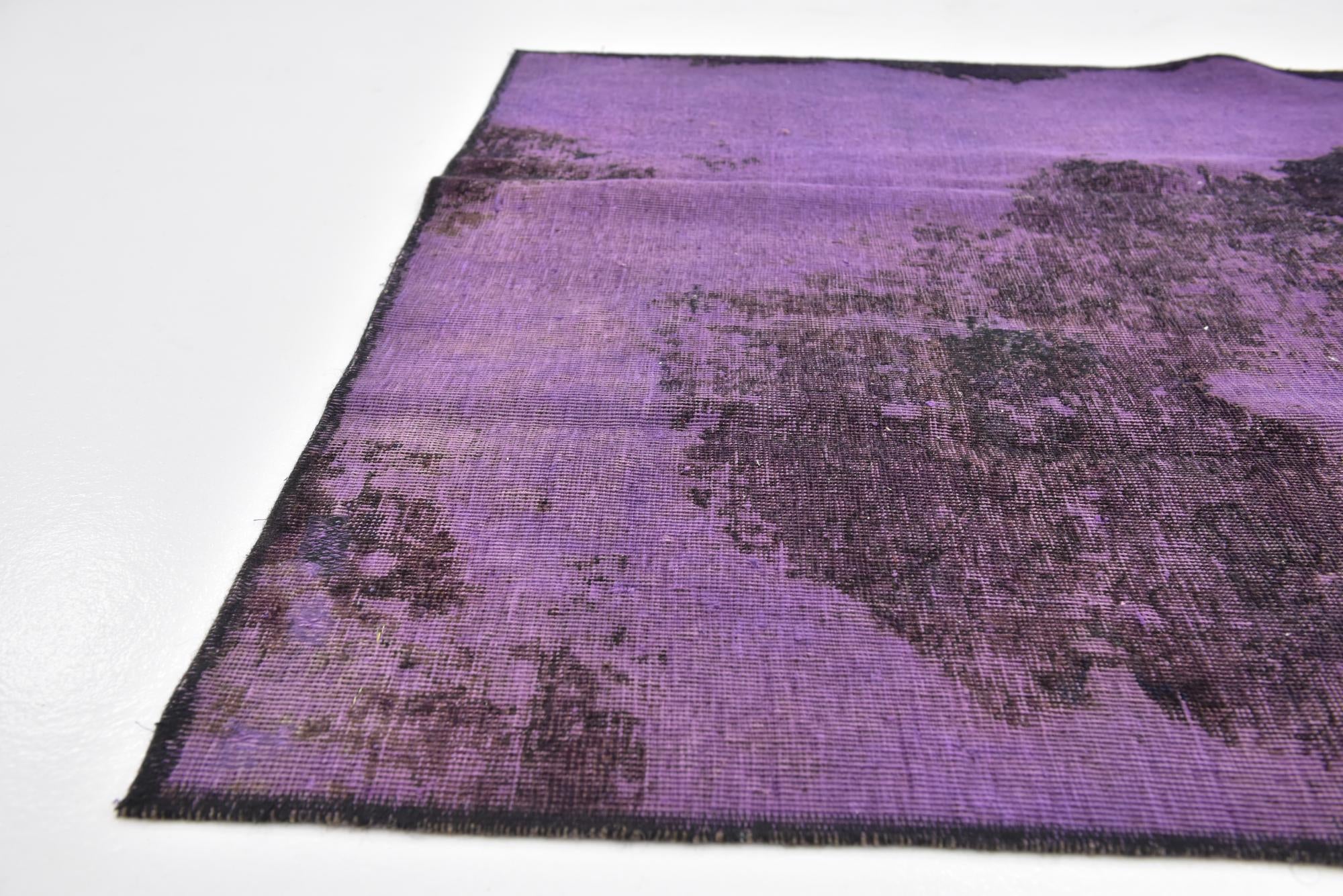 4' 3 x 6' 3 Hand Knotted Ultra Vintage Persian Wool Rug
